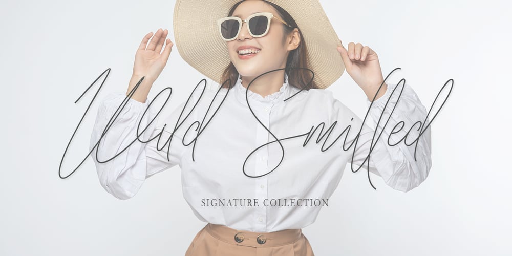 Wild Smilled font