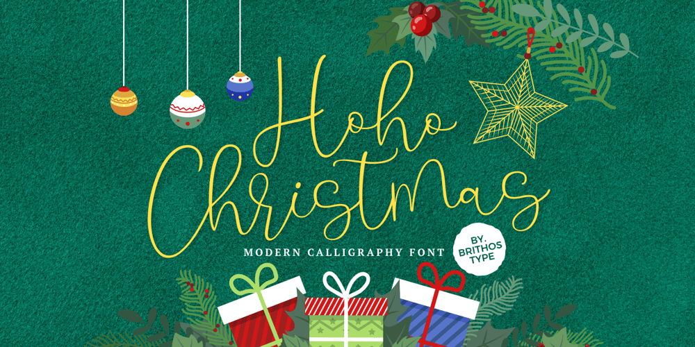 Hoho Christmas font
