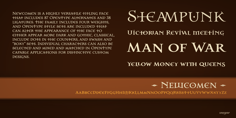 Newcomen font