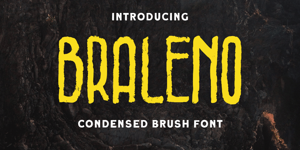 Braleno font