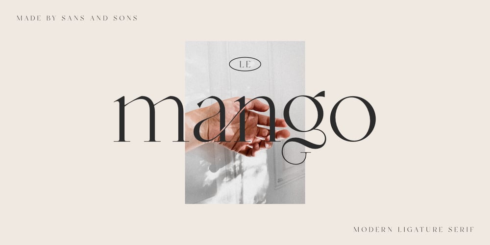 La Mango font