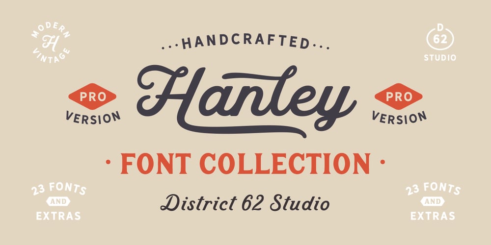 Hanley Pro font
