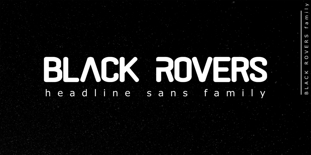 Black Rovers font