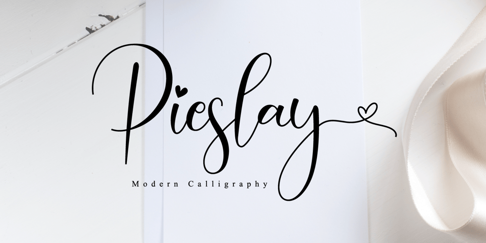 Pieslay font