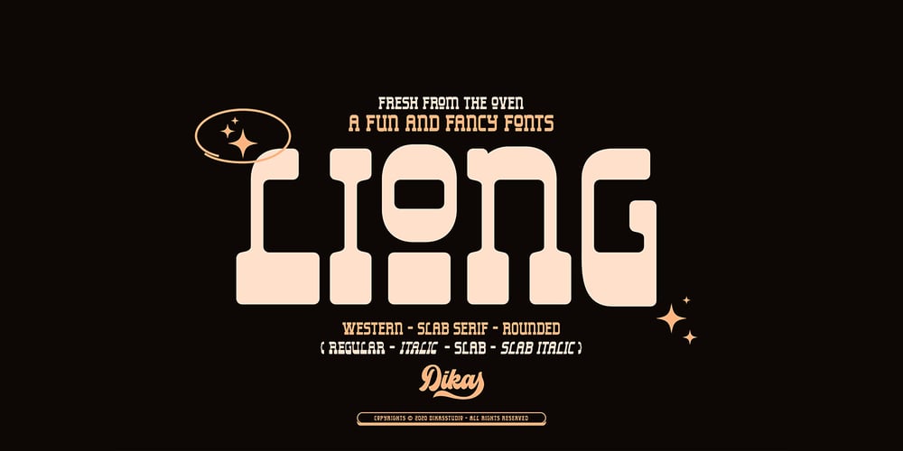Liong font