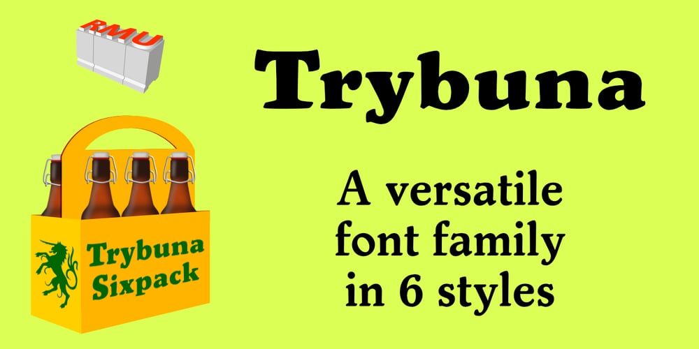 Trybuna font