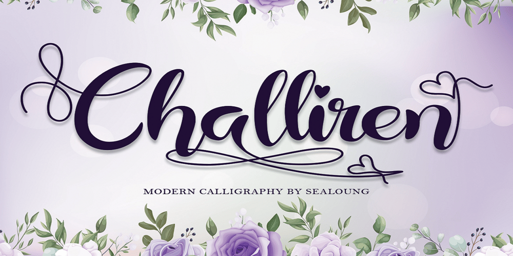 Challiren font