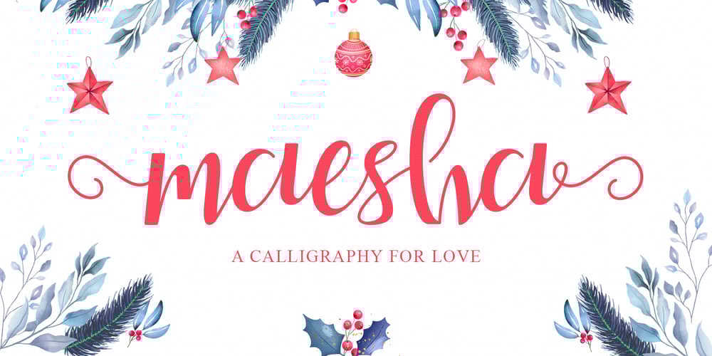 Maesha font