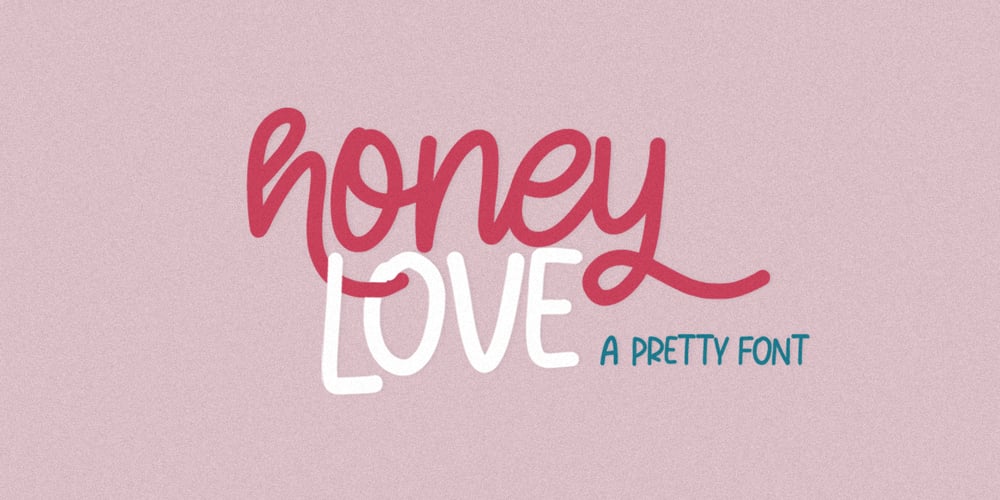 Honey Love font