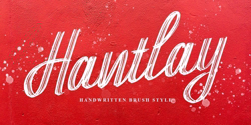 Hantlay font