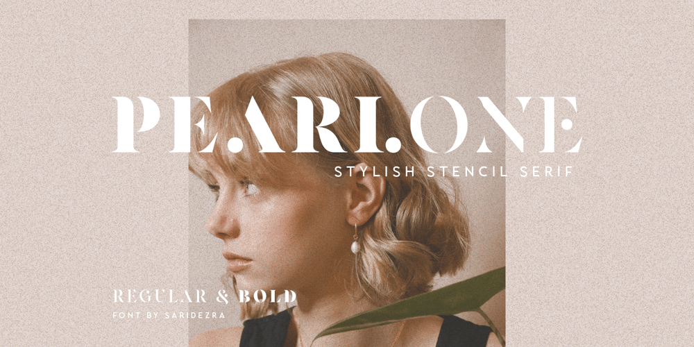 Pearlone font