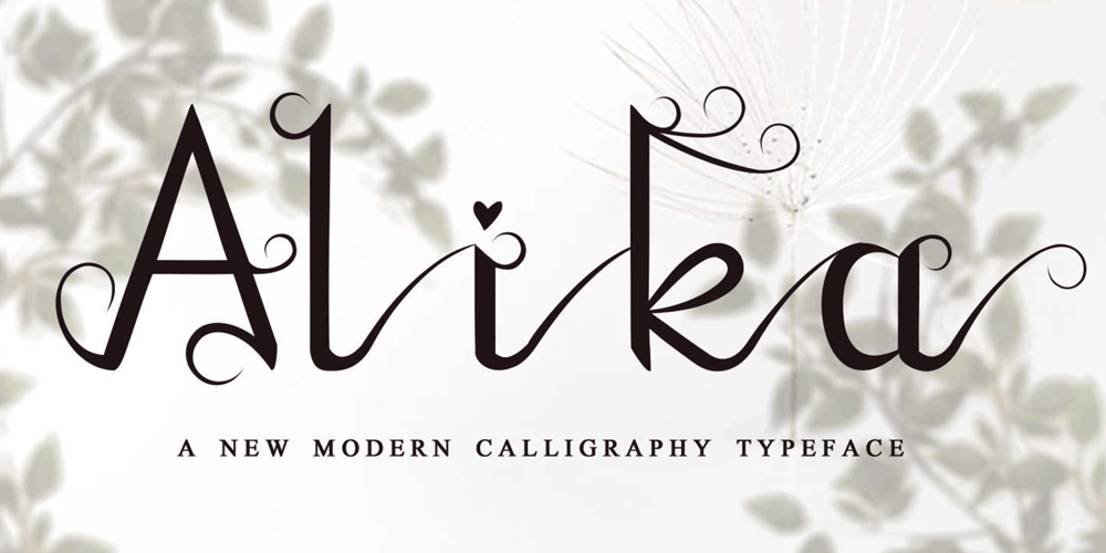 Alika font