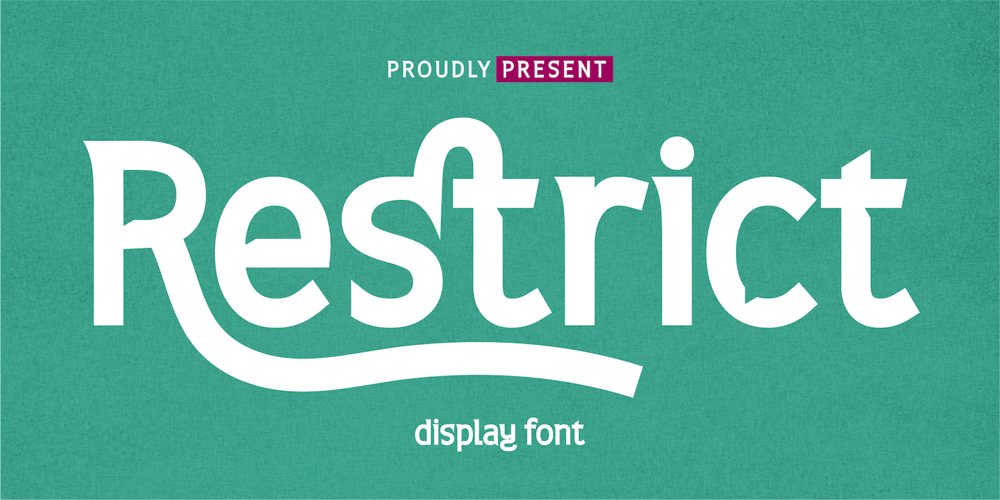 Restrict font