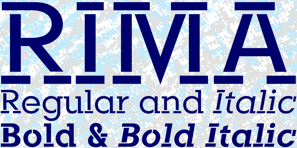 Rima font