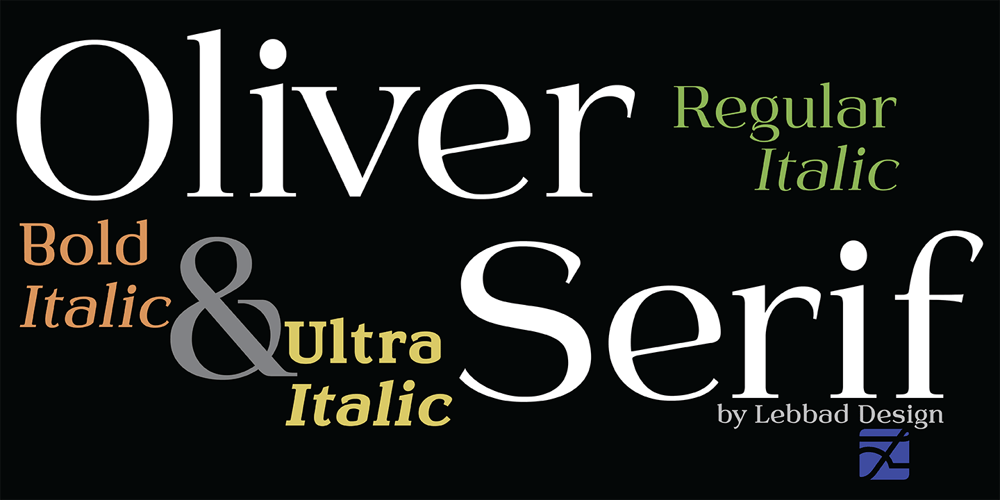 Oliver Serif font