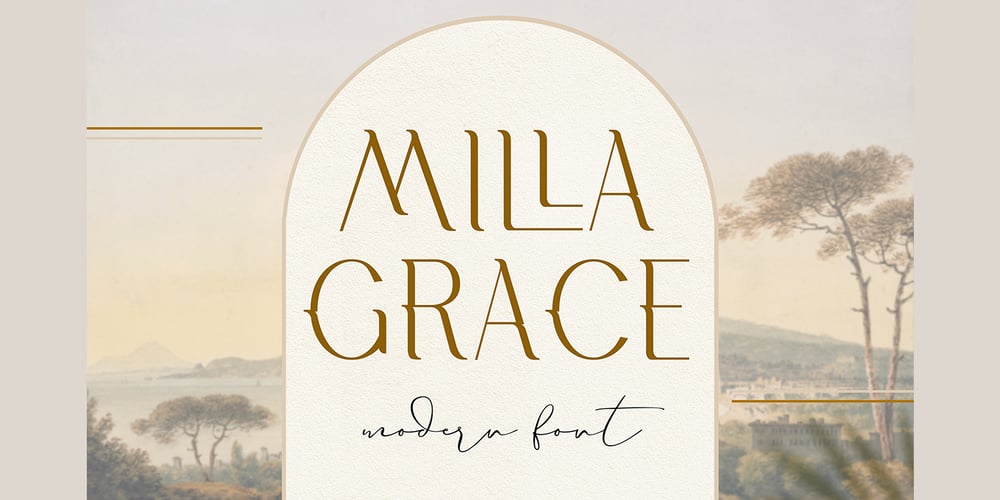 Milla Grace font