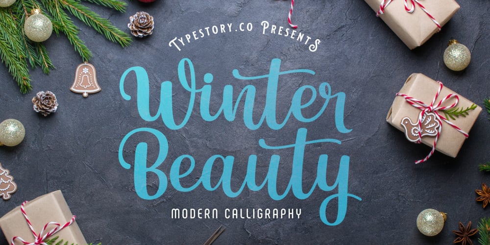 Winter Beauty font