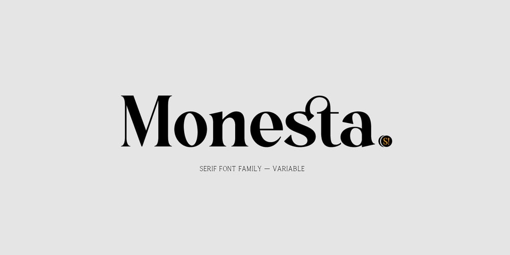 Monesta font