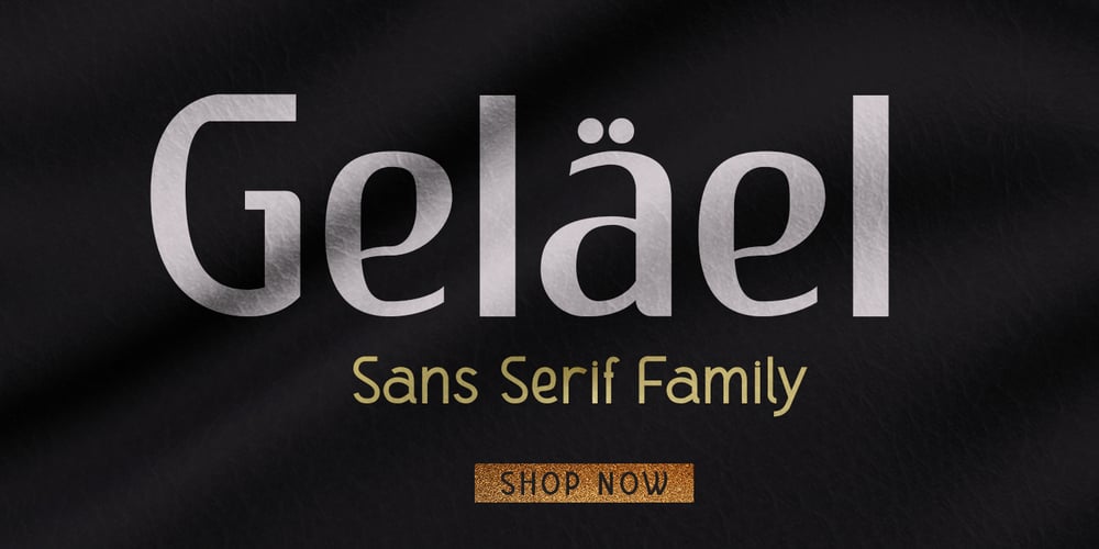 Gelael font