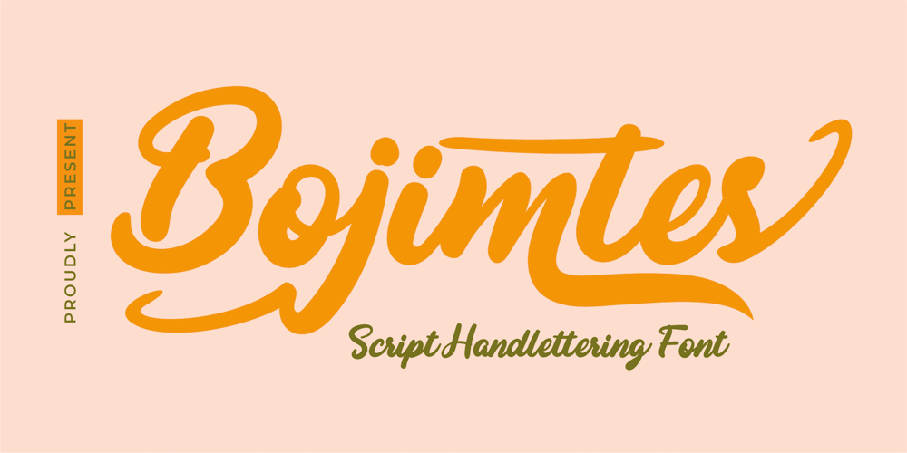Bojimtes font