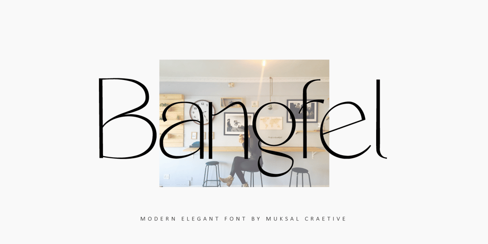 Bangfel font