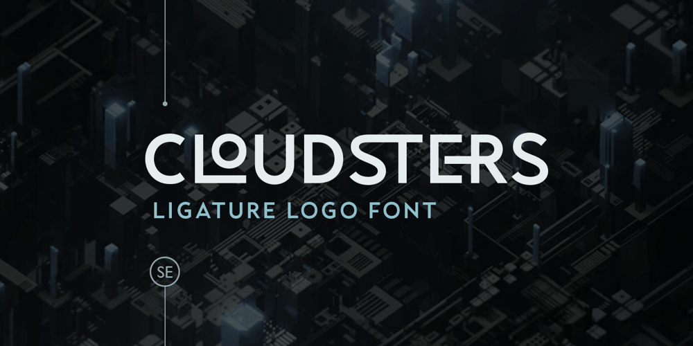Cloudster font