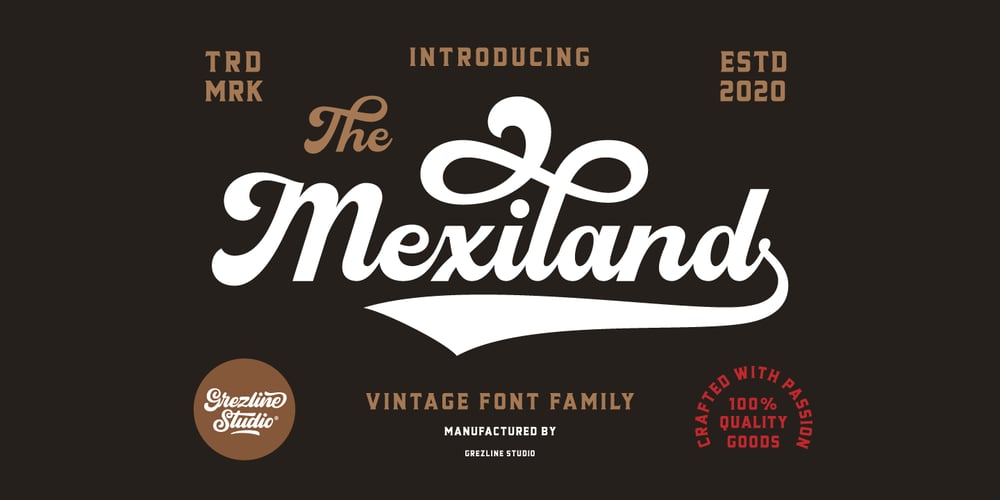 Mexiland font