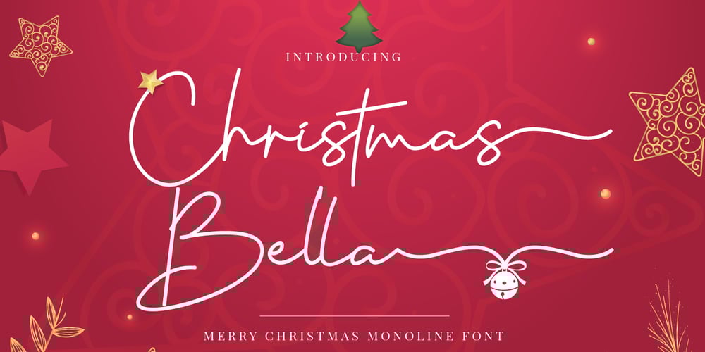 Christmas Bella font