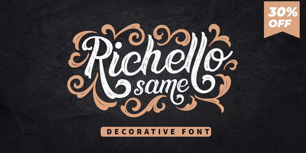 Richello Same font