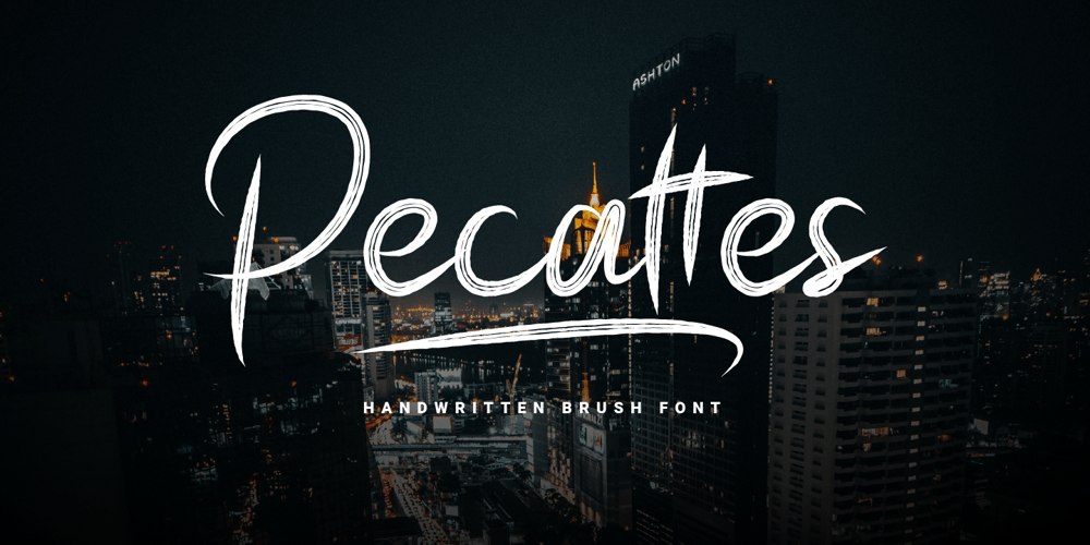 Pecattes font