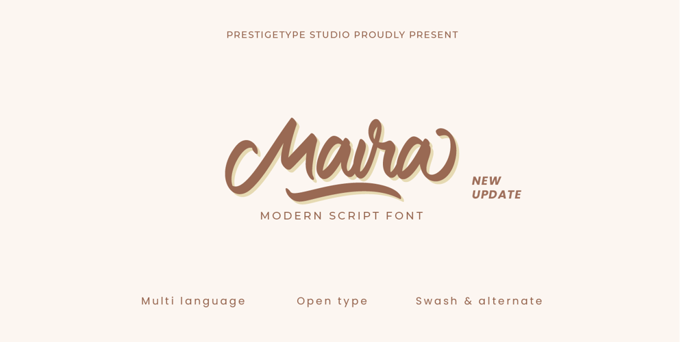 Maira font