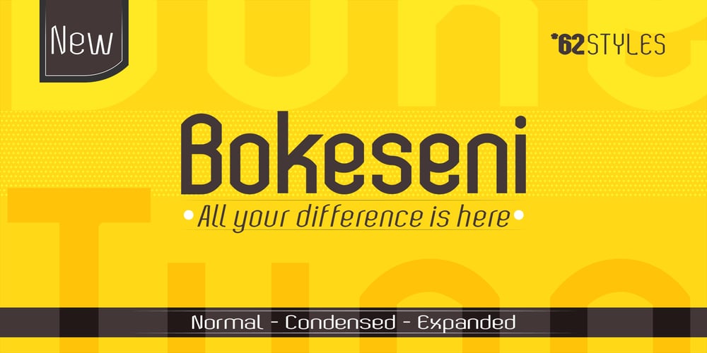 Bokeseni font