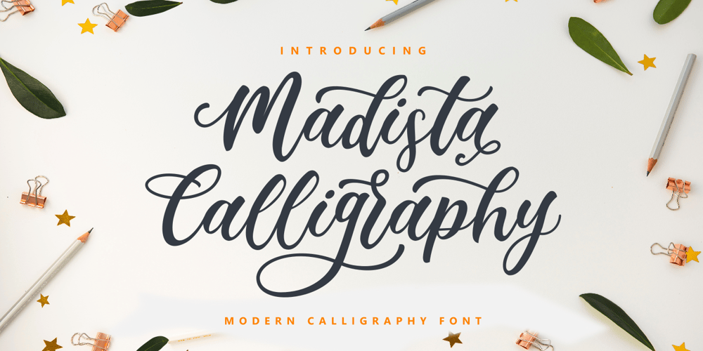 Madista Calligraphy font
