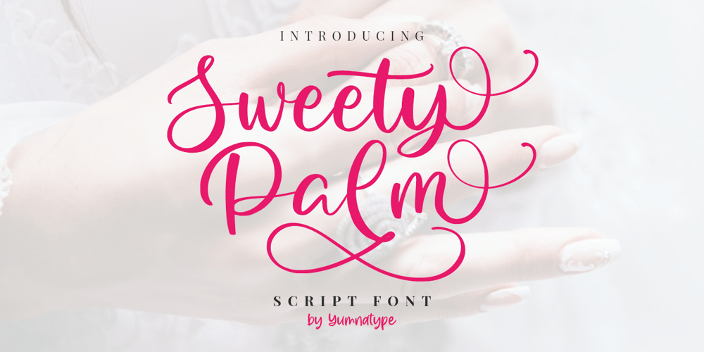 Sweety Palm font