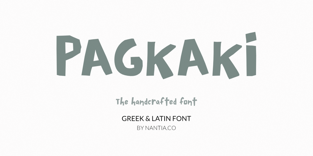 Pagkaki font