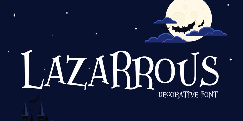 Lazarrous font
