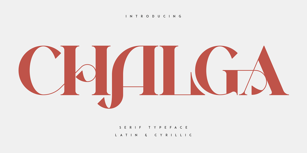 Chalga VP font