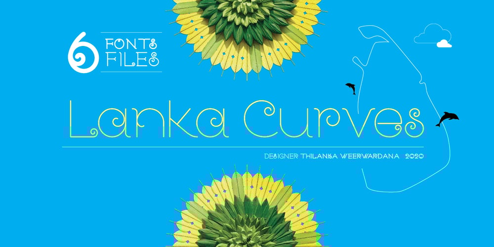 Lanka Curves font