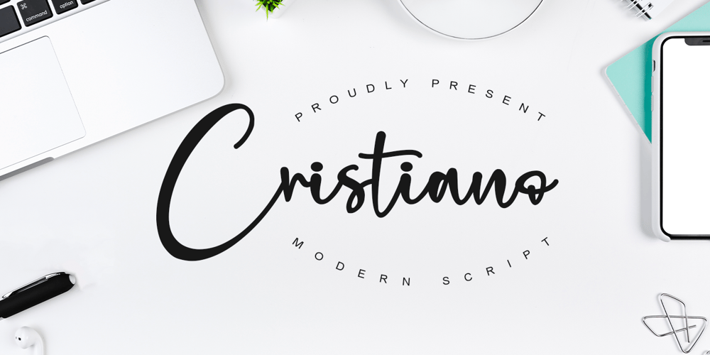 Cristiano font
