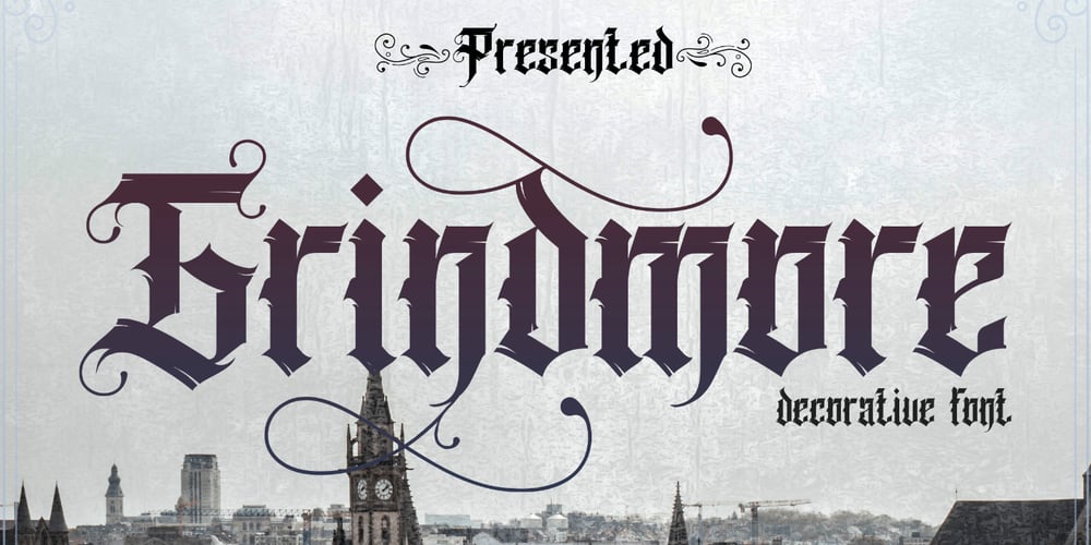 Grindmore font