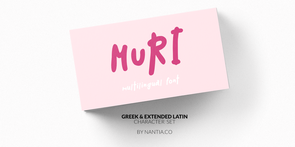 Muri font