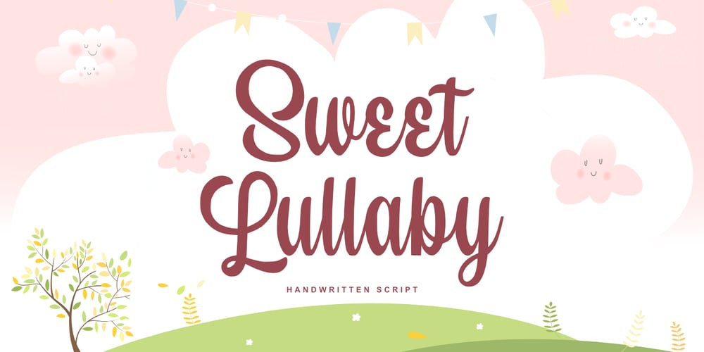 Sweet Lullaby font