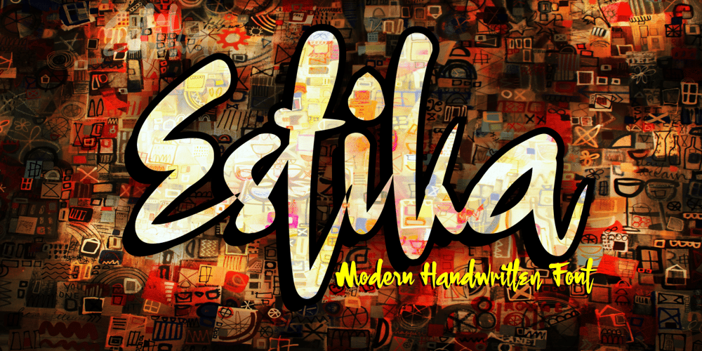 Estika font