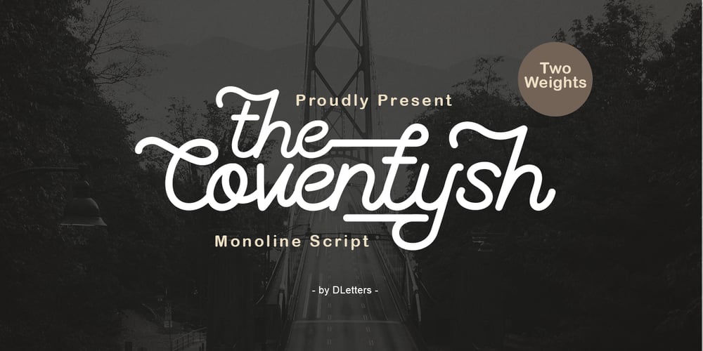 The Coventysh font