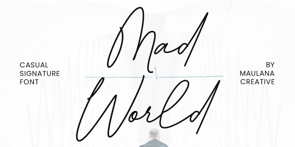 Mad World font
