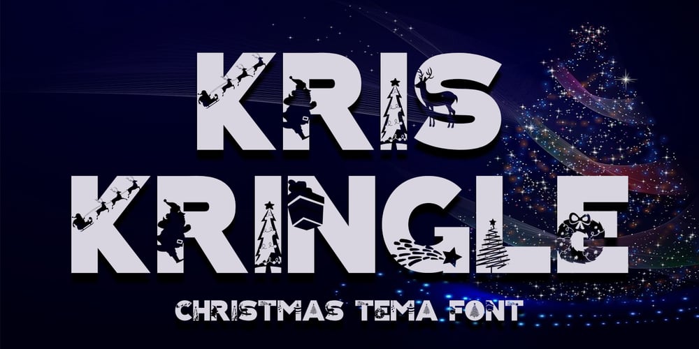 Kris Kringle font