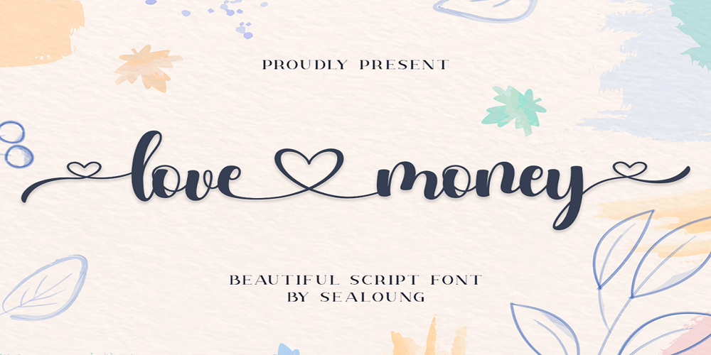 Love Money font
