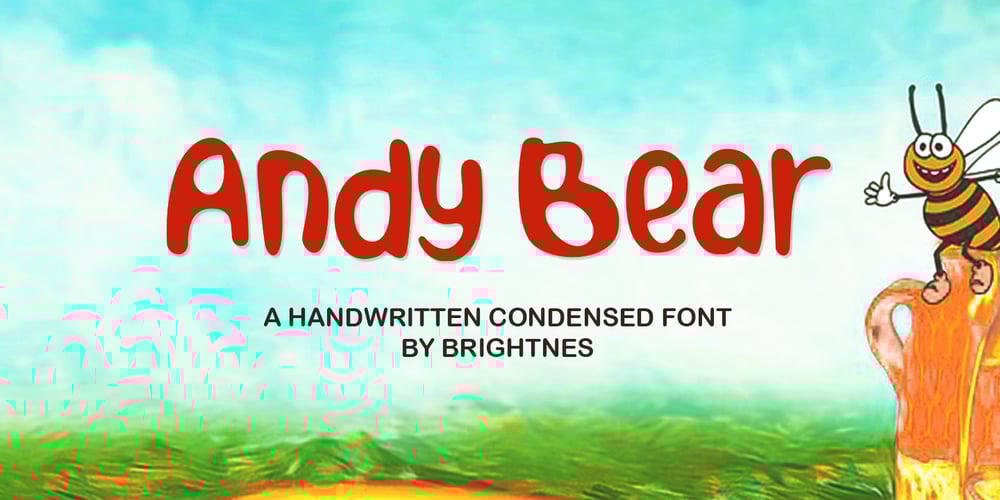 Andy Bear font
