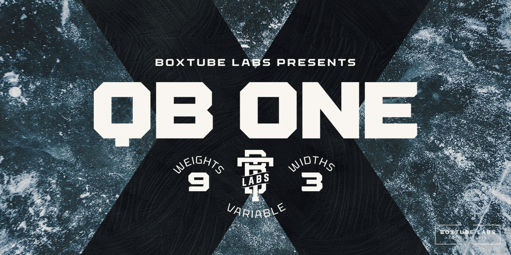 QB One font
