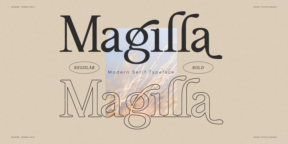 Magilla font